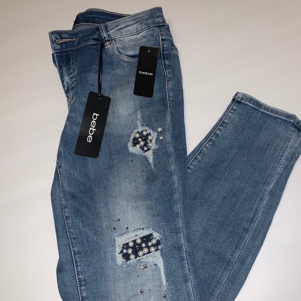 Brand new with tags BeBe jeans - size 28 *unique*